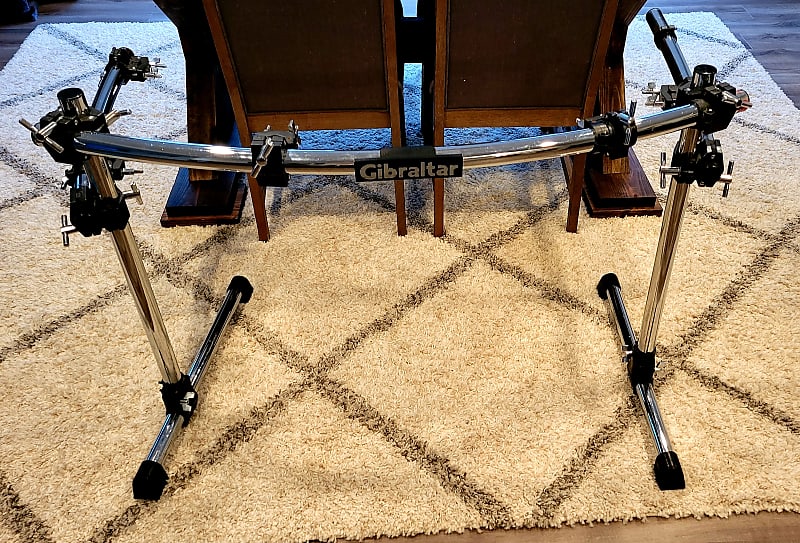 Gibraltar Drum Rack late90s Chrome Reverb