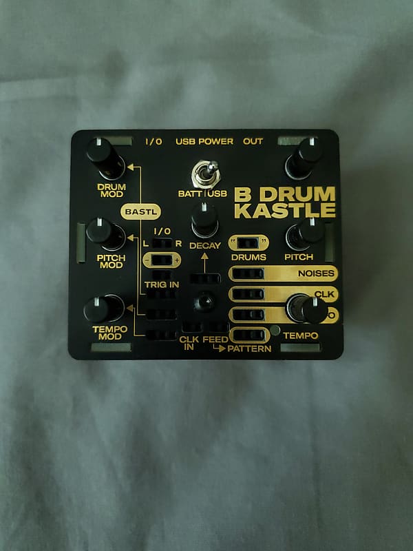 BASTL Instruments Kastle Drum // Handheld Modular Drum | Reverb