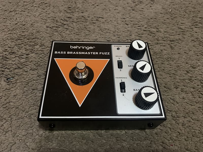 Behringer Bass Brassmaster Fuzz Pedal 2025-MINT IN BOX | Reverb