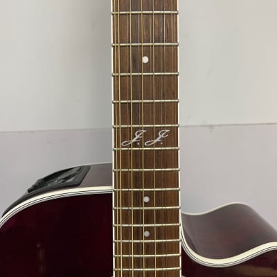Used Takamine JJ325SRC John Jorgenson Signature Acoustic-Electric 12-String Guitar with Case Made in Japan image 7