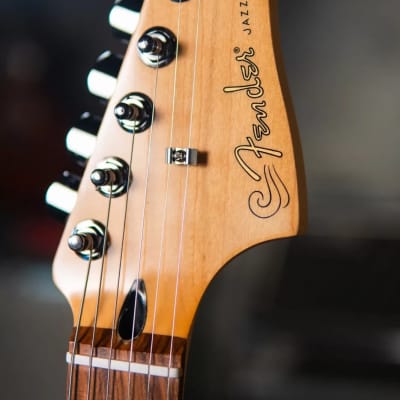 Fender Limited Edition Player Jazzmaster Electric Guitar, Pau Ferro Fingerboard - Ice Blue Metallic image 4
