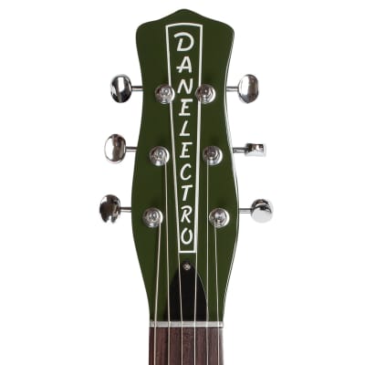 Danelectro Blackout '59M NOS+ Electric Guitar ~ Green Envy image 6