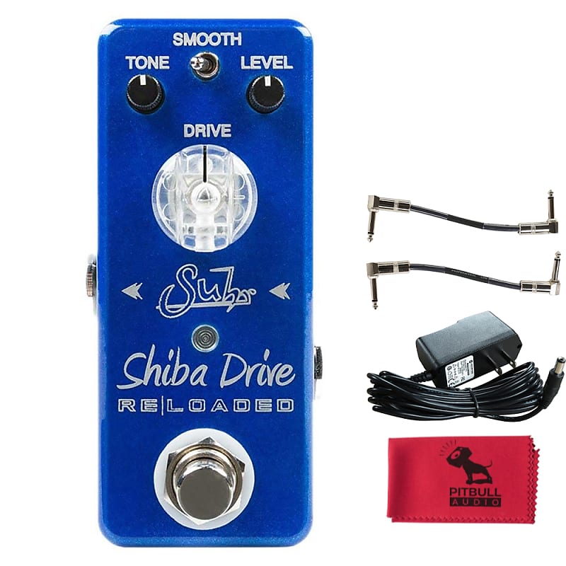 Suhr Shiba Drive Reloaded Mini Overdrive Pedal w/ Power Supply