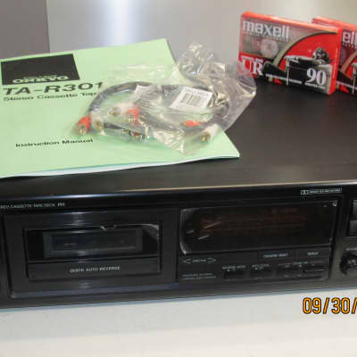 Onkyo TA-R301 Single Well Solenoid Controlled Cassette Deck - Dolby B/C HX Pro (20hz - 19Khz Spec) image 1