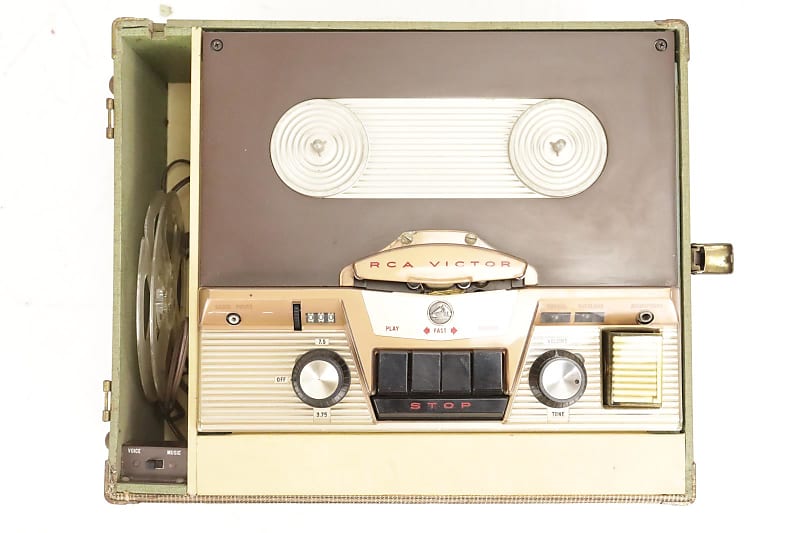 1956 RCA Victor Victrola Model 8-TR-3 Valve Tube Analog Tape
