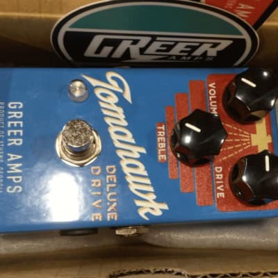 Reverb.com listing, price, conditions, and images for greer-amps-tomahawk-deluxe-drive
