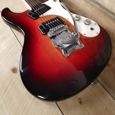 1987 Mosrite Ventures Model Sunburst USA Handmade by Semie Moseley image 13