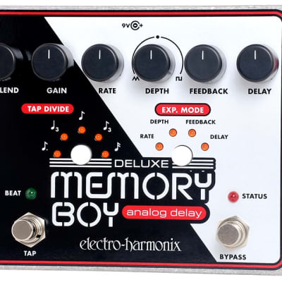 Electro-Harmonix EHX Deluxe Memory Boy Analog Delay Effects Pedal image 2