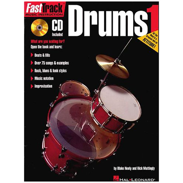 Hal Leonard FastTrack Drums Method - Book 1 image 1