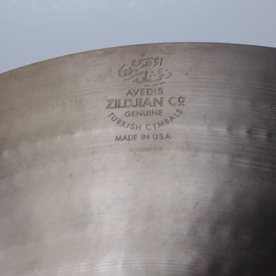 Classic Avedis  Zildjian 20" Armand Ride Cymbal - Very Versatile - Looks Excellent - Sounds Great! image 4