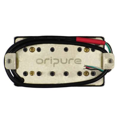 OriPure Alnico 5 Electric Guitar Bridge Pickup Double Coil Humbucker Pickup Adjustable Pole Pieces image 6