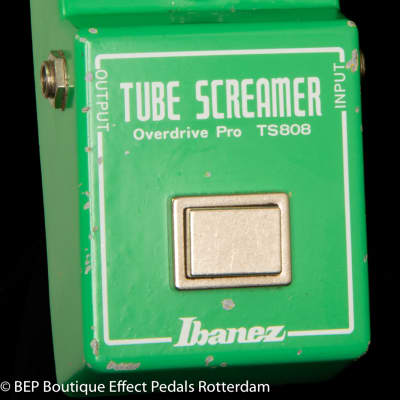 Ibanez TS-808 Tube Screamer with JRC4558D op amp, 1981 s/n 170086 Japan image 3