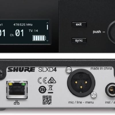 Shure SLX2/SM58 S6 micro à main sans fil, 838-865 MHz