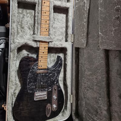 Leets Telecaster Style  2016 Dark Blue W/figured Maple Top image 14