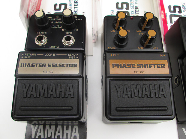 Vintage 80's Yamaha PH-100 Phase Shifter + ODE-100 Overdrive