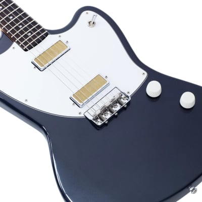 Harmony Silhouette  Electric Guitar Slate w/Mono Bag image 3