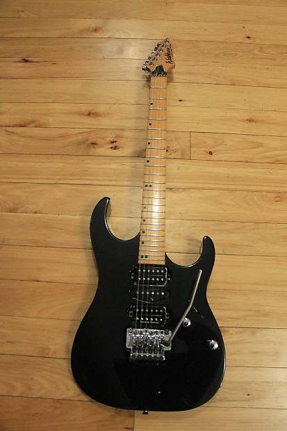 Washburn USA Custom Shop MG94 1992 Black | Reverb