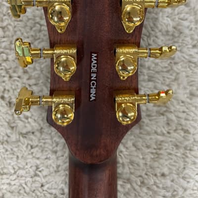 D'Angelico DAEOMXTVNATGP Tammany XT Orchestra Acoustic Electric Guitar w/Case image 7