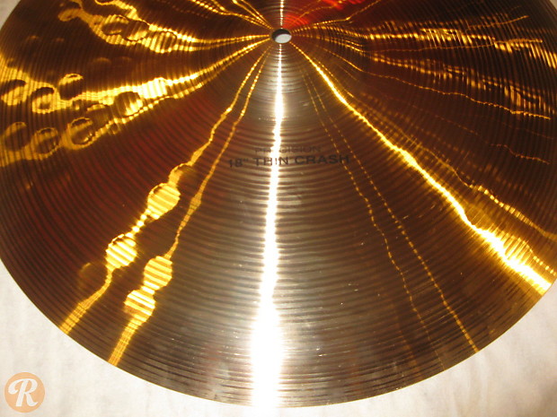 Paiste 18" Signature Precision Thin Crash Cymbal image 2