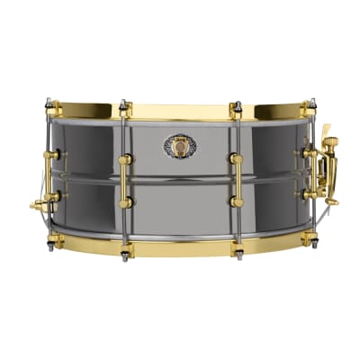Ludwig LB407XXC 110th Anniversary Black Beauty 6.5x14" 8-Lug Brass Snare Drum  2019