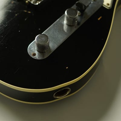 Fender Custom Shop Masterbuilt Vincent Van Trigt 1963 Custom Telecaster Journeyman Relic 2020 - Aged Black [BG] image 3