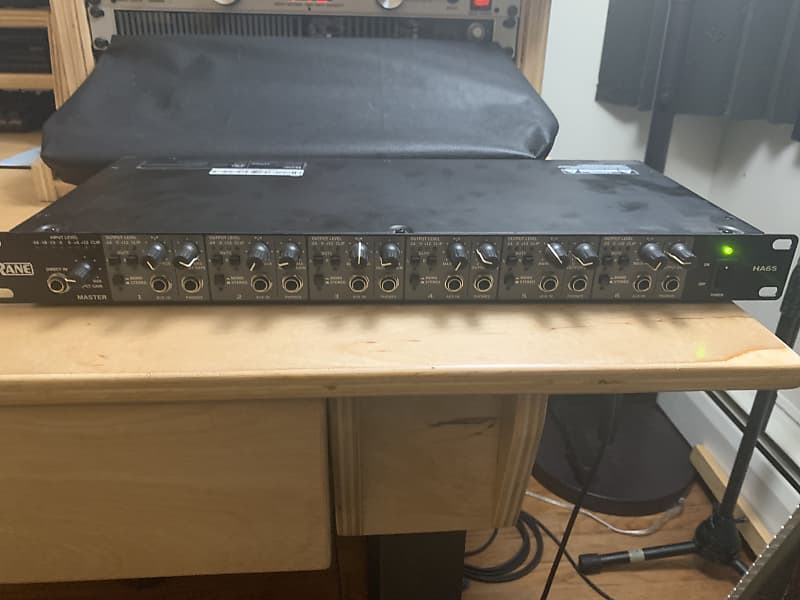 Rane HA6S 6channel headphone amplifier 2017 Reverb