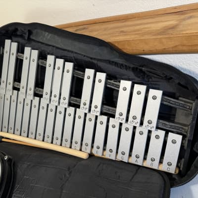Kaman CB Xylophone Percussion Student Bells Band Instrument Case Mallets Drum image 3