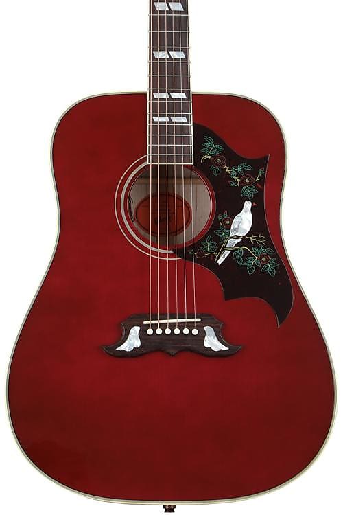 Gibson Acoustic Dove Original Acoustic-electric Guitar - Wine | Reverb