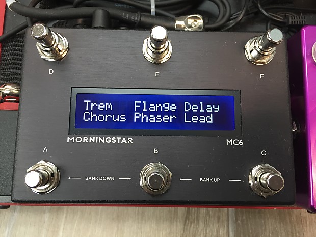 Morningstar MC6 Midi Controller - FREE Shipping! | Reverb