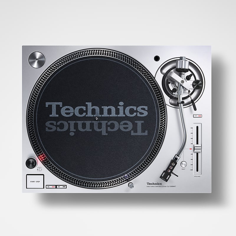 Technics SL-1200MK7 Direct Drive Turntable System, Silver image 1