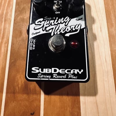 Reverb.com listing, price, conditions, and images for subdecay-spring-theory