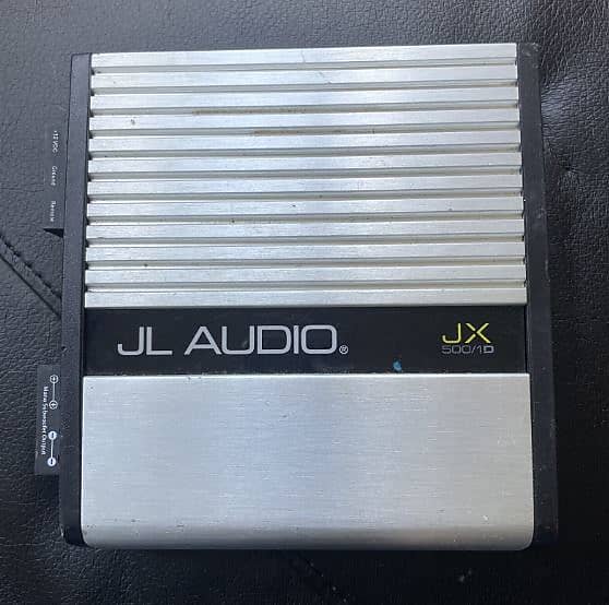 JX500/1D Mono Sub Amp JL Audio Reverb