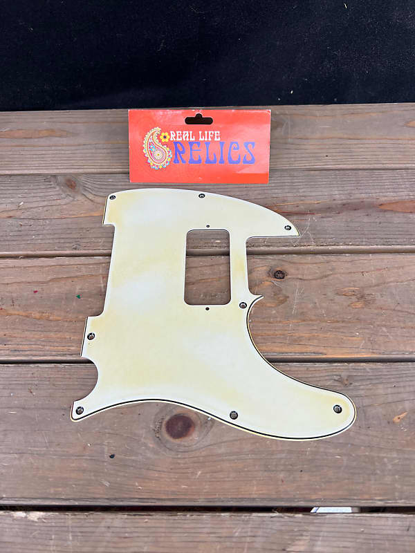 Real Life Relics Aged Parchment Telecaster® Pickguard 3 Ply 11 Hole Filtertron Opening    [PGY3] image 1