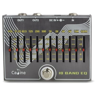 Caline CP-81 10 Band EQ Guitar Pedal with Volume and Gain New Release