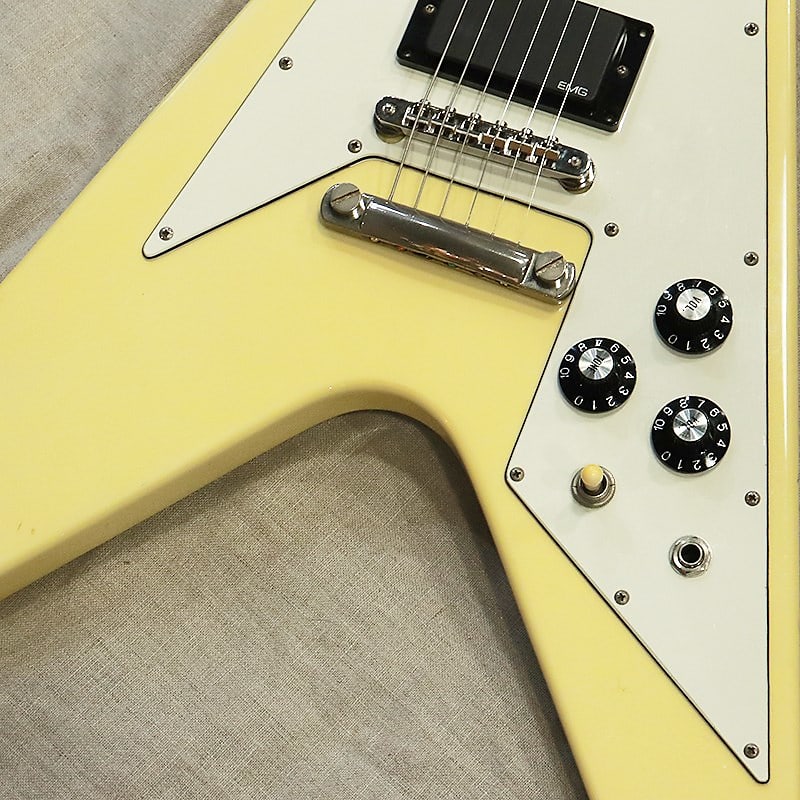 Burny RFV-75 late80's modify Cream White -Made in Japan Burny RFV-75 late80's modify Cream White -Made in Japan