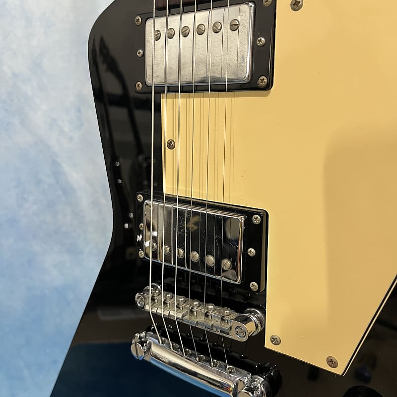 Grass Roots by ESP GEX-58 Explorer Black | Reverb
