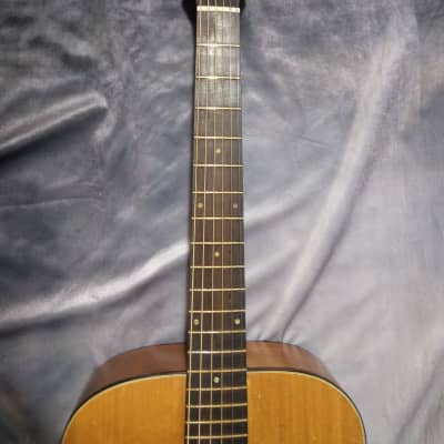Harmony VINTAGE, RARE, H162 Flat Top Acoustic Guitar 1960s - Natural image 7