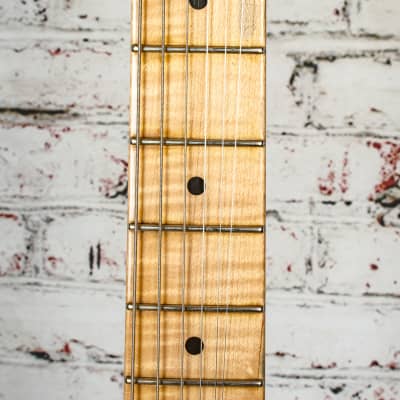 Fender 2017 Custom Shop Black Anodized Journeyman Relic Telecaster Electric Guitar, Aged Opaque White Blonde w/ Glaser B-Bender & Original Case x7975 (USED) image 11