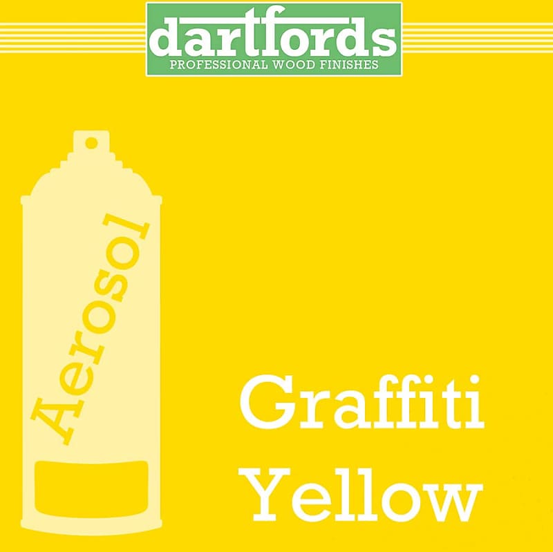 dartfords Nitrocellulose Paint FS5366 Graffiti Yellow 400ml Reverb