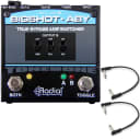 Radial Engineering Bigshot ABY True Bypass Switcher w/ (2) Flat Patch Cables