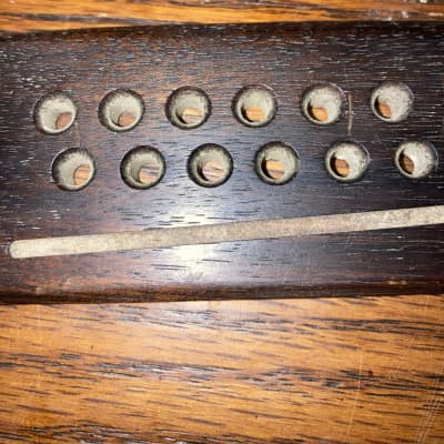 Gibson Vintage 12 string acoustic guitar bridge 1970’s Rosewood image 2