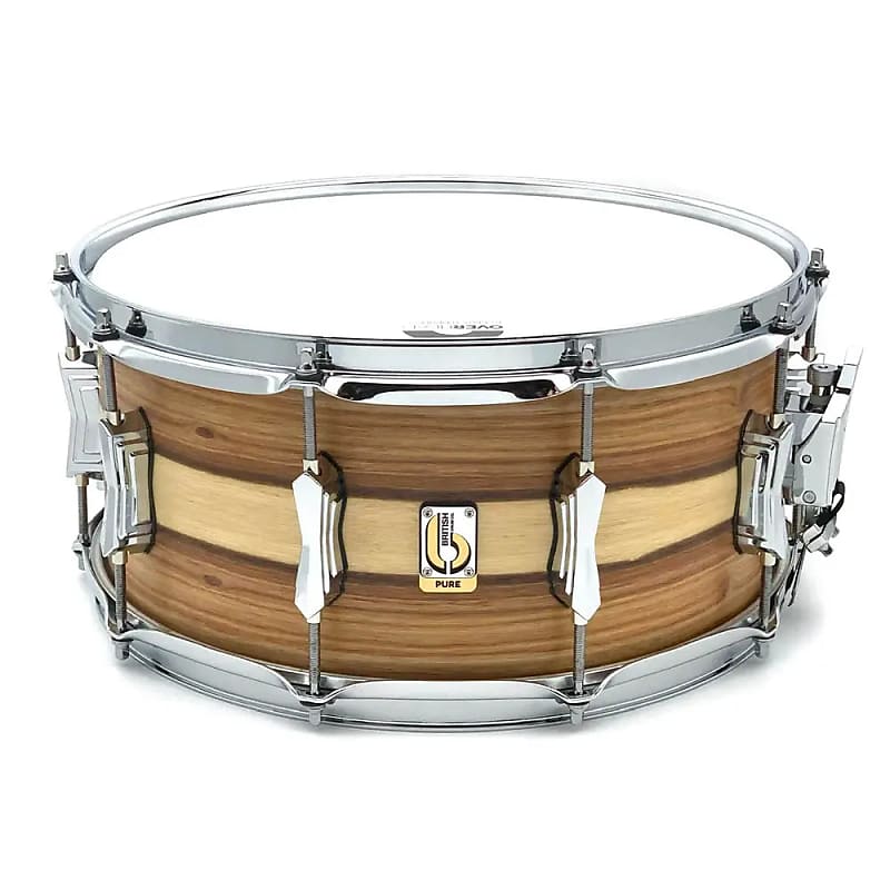 British Drum Company Founder's Reserve Pure Ultra Snare Reverb UK