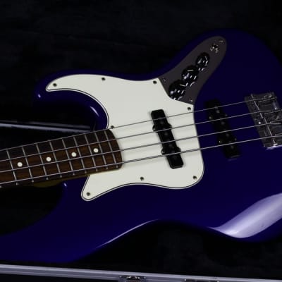 Fender  American LongHorn Boner Jazz Bass  1992 Deep Blue image 4