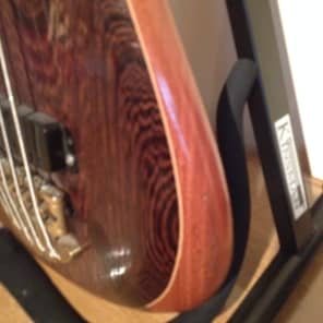 Alembic Epic 5 string Left Hand Bass Natural Wood Finish image 4