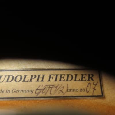RUDOLPH FIEDLER Violin, Germany, Model GOF (Intermediate), 1