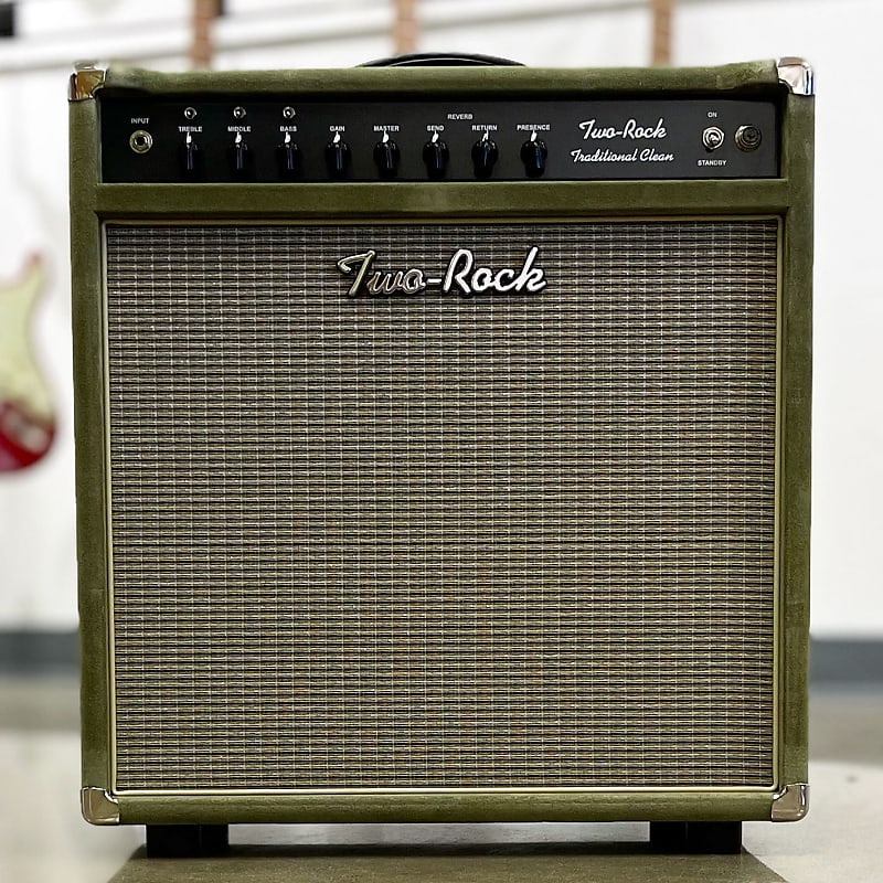 Two-Rock Traditional Clean 40w Combo Amplifier Moss Suede | Reverb