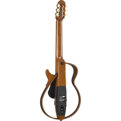 Yamaha SLG200NW Silent Guitar - Wide Nylon-String - Natural Finish w/Gig Bag image 11