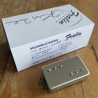 Lindy Fralin P-92 Pickup Set P90 Tone Humbucker Spacing Nickel | Reverb