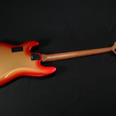 Squier Contemporary Active Precision Bass PH - Laurel Fingerboard - Black Pickguard - Sunset Metallic - 636 image 3