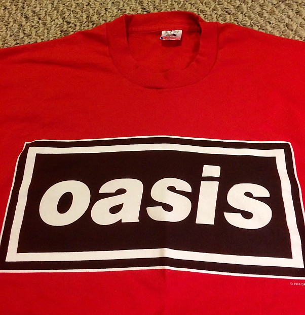 Oasis 1994 North American Tour T-Shirt | Reverb